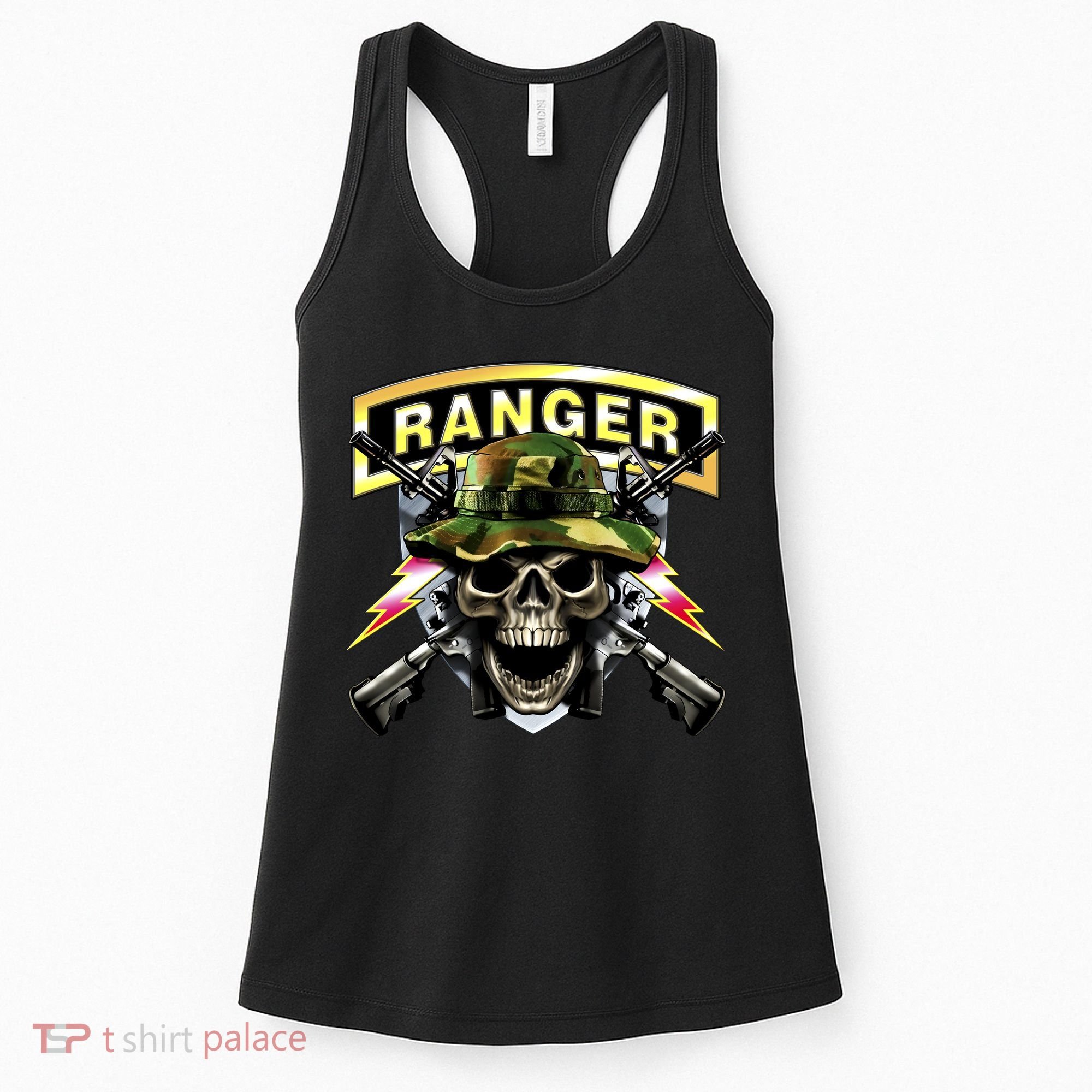 Army Ranger Skull Women's Tank Top