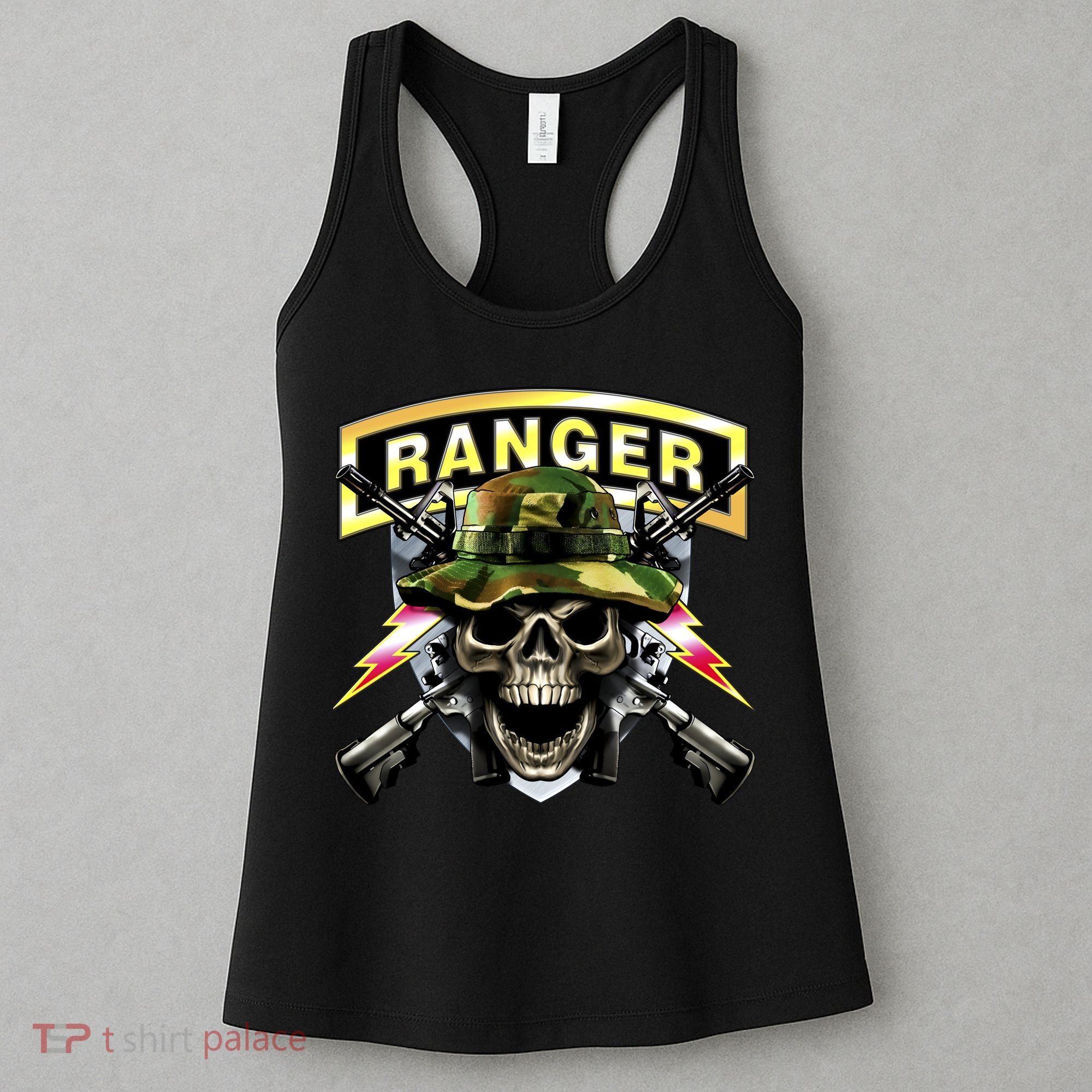 Army Ranger Skull Women's Tank Top