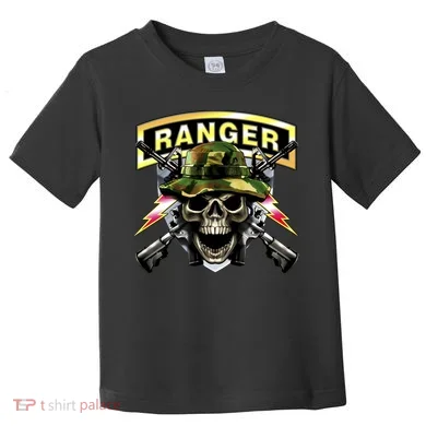 Army Ranger Skull Toddler T-Shirt