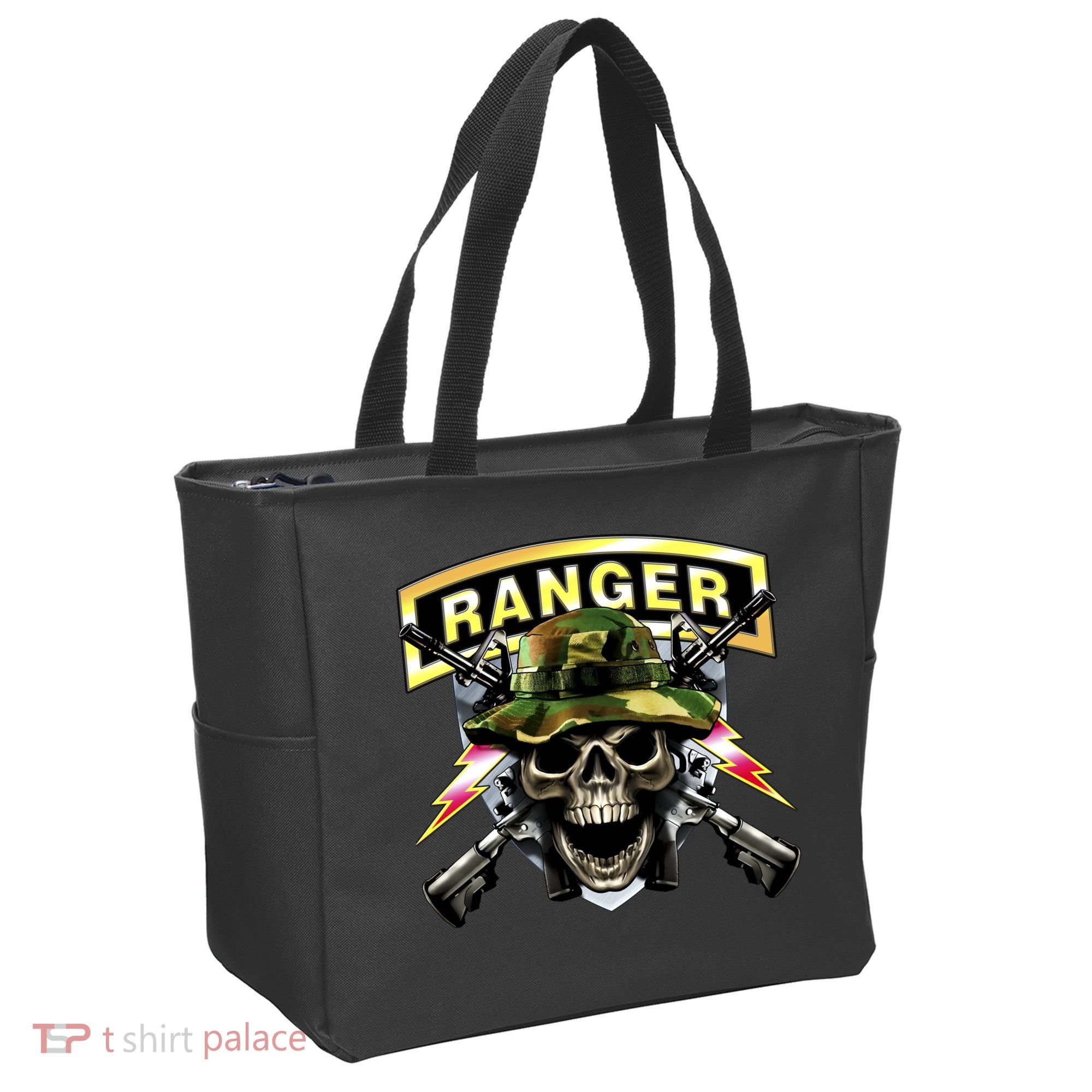 Army Ranger Skull Tote Bag