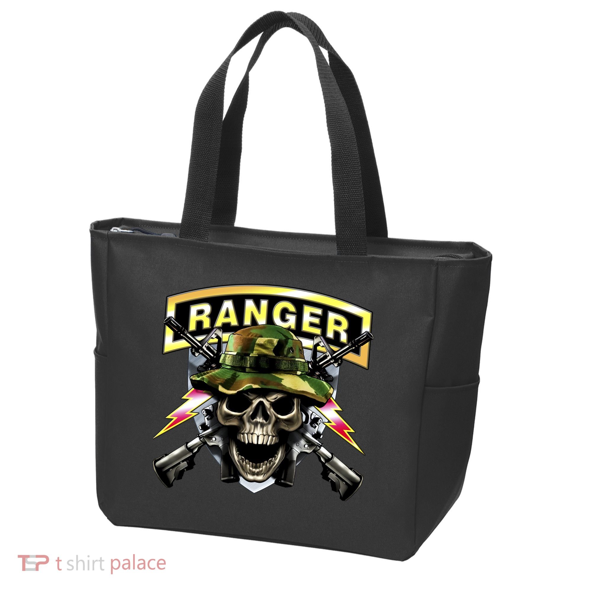 Army Ranger Skull Tote Bag
