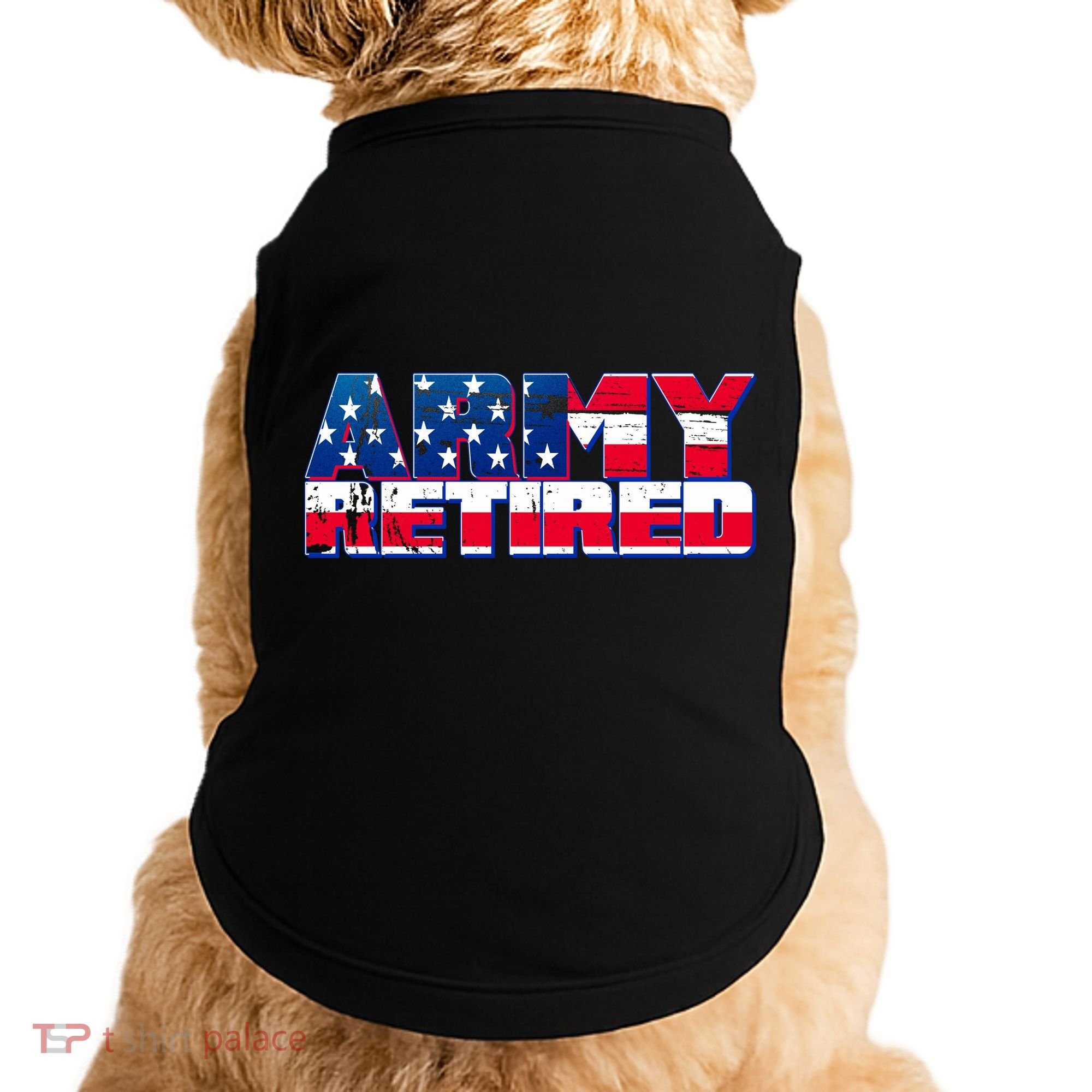 Army Retired Doggie Tank