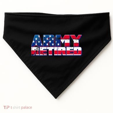 Army Retired USA-Made Doggie Bandana