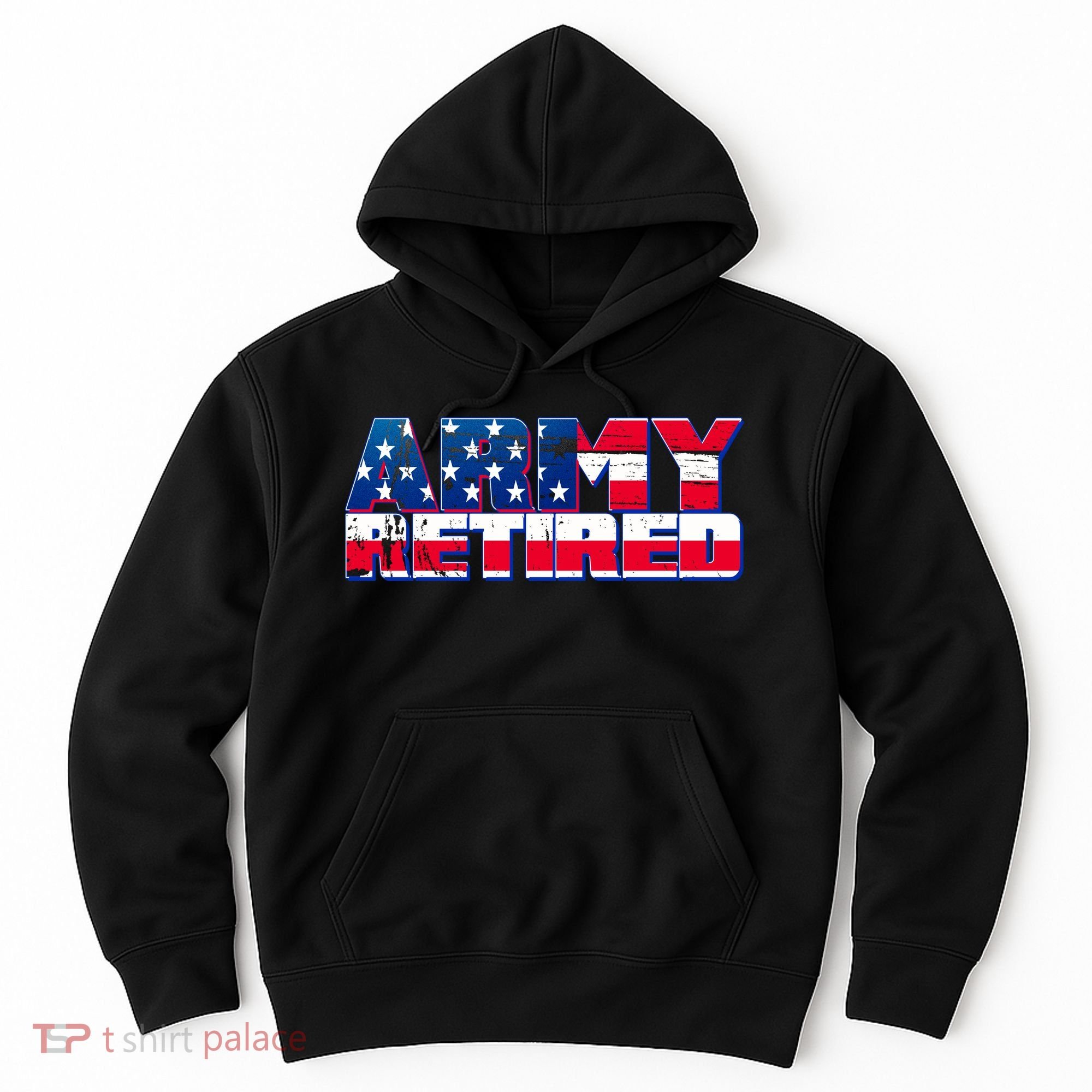 Army Retired Hoodie