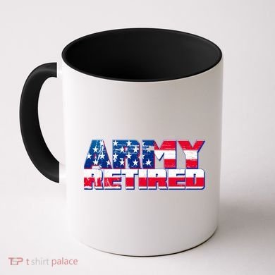 Army Retired Coffee Mug