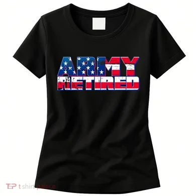 Army Retired Women's T-Shirt