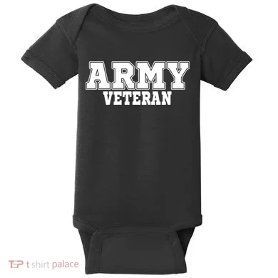 Army Veteran Baby Bodysuit
