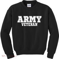 Army Veteran Kids Sweatshirt thumb 0