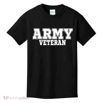 Army Veteran Kids T-Shirt