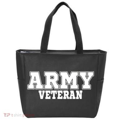 Army Veteran Tote Bag