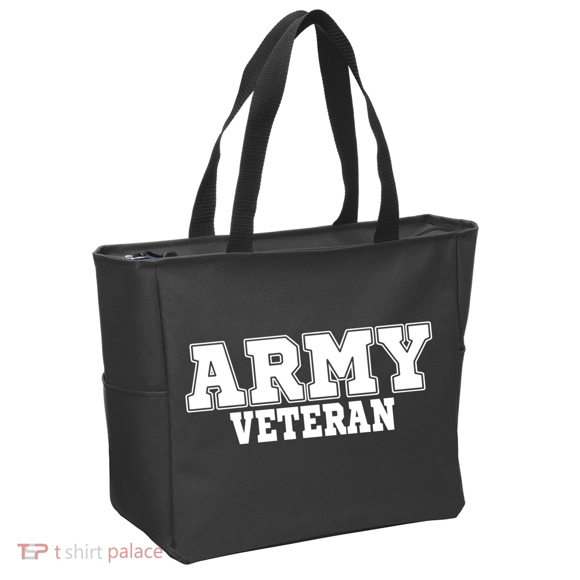 Army Veteran Tote Bag