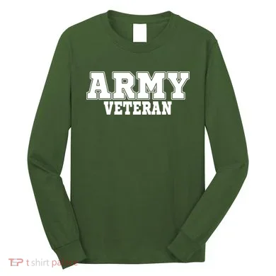 Army Veteran Long Sleeve Shirt