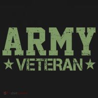 Army Veteran Distress Logo Bucket Hat thumb 4