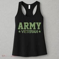 Army Veteran Distress Logo Women's Tank Top thumb 3