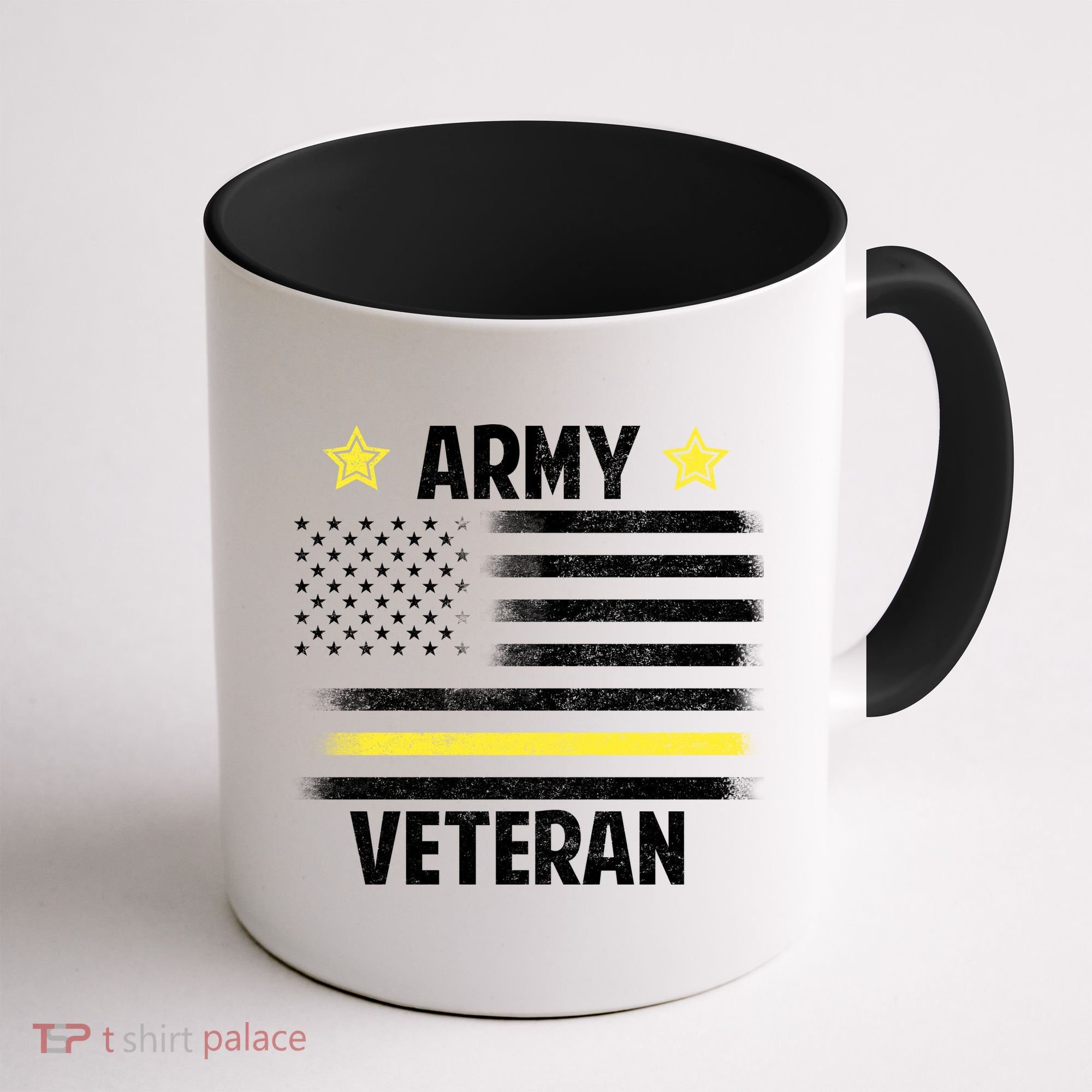 Army Veteran Flag Coffee Mug