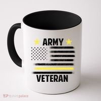 Army Veteran Flag Coffee Mug thumb 0