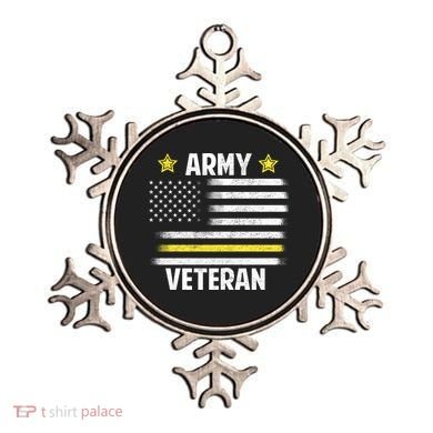 Army Veteran Flag Ornament