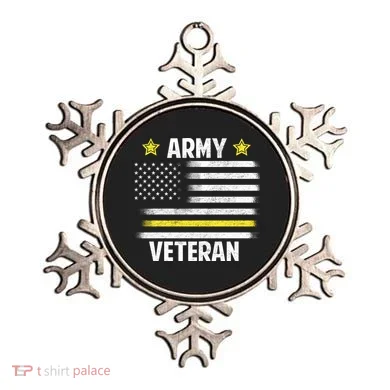 Army Veteran Flag Ornament