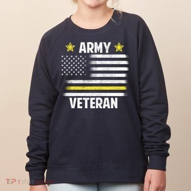 Army Veteran Flag Women's Sweatshirt