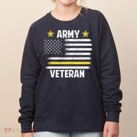 Army Veteran Flag Women's Sweatshirt thumb 0