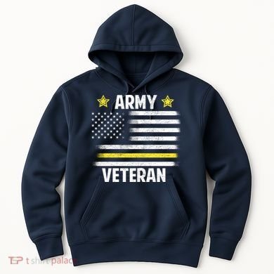 Army Veteran Flag Hoodie