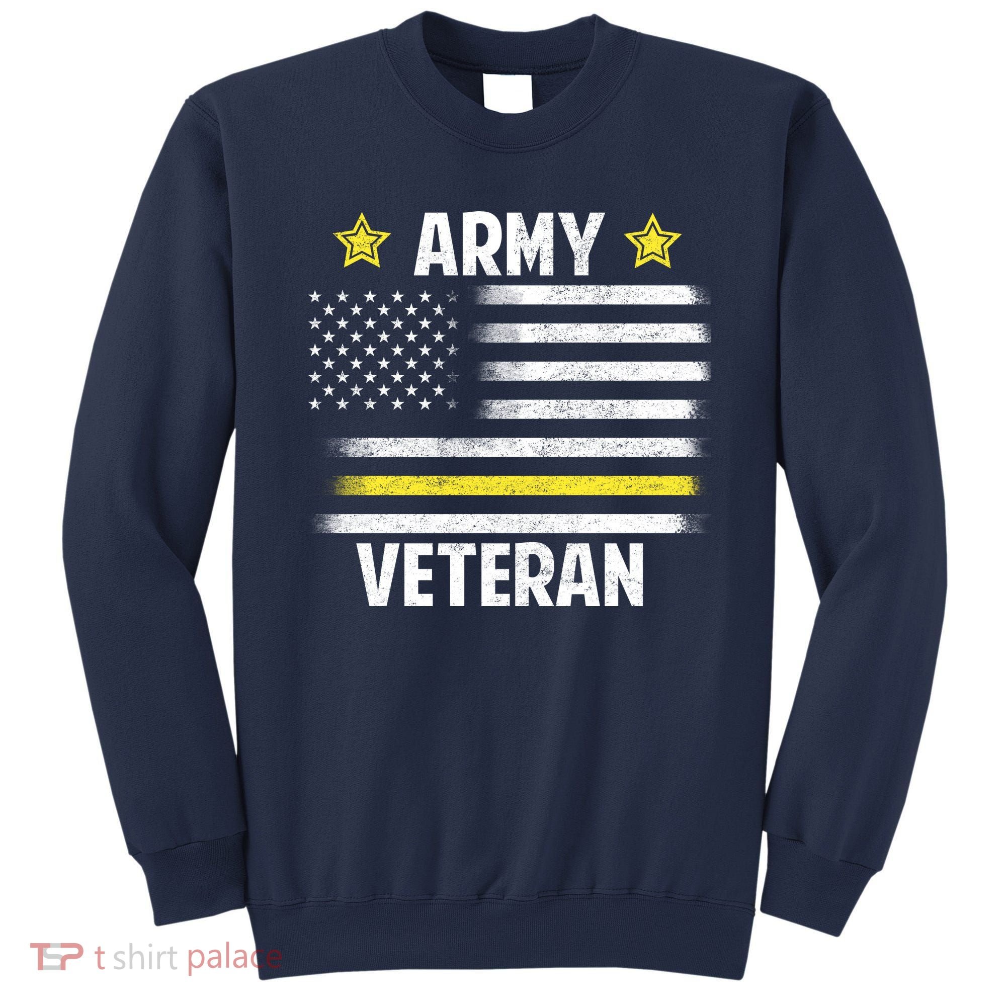 Army Veteran Flag Sweatshirt
