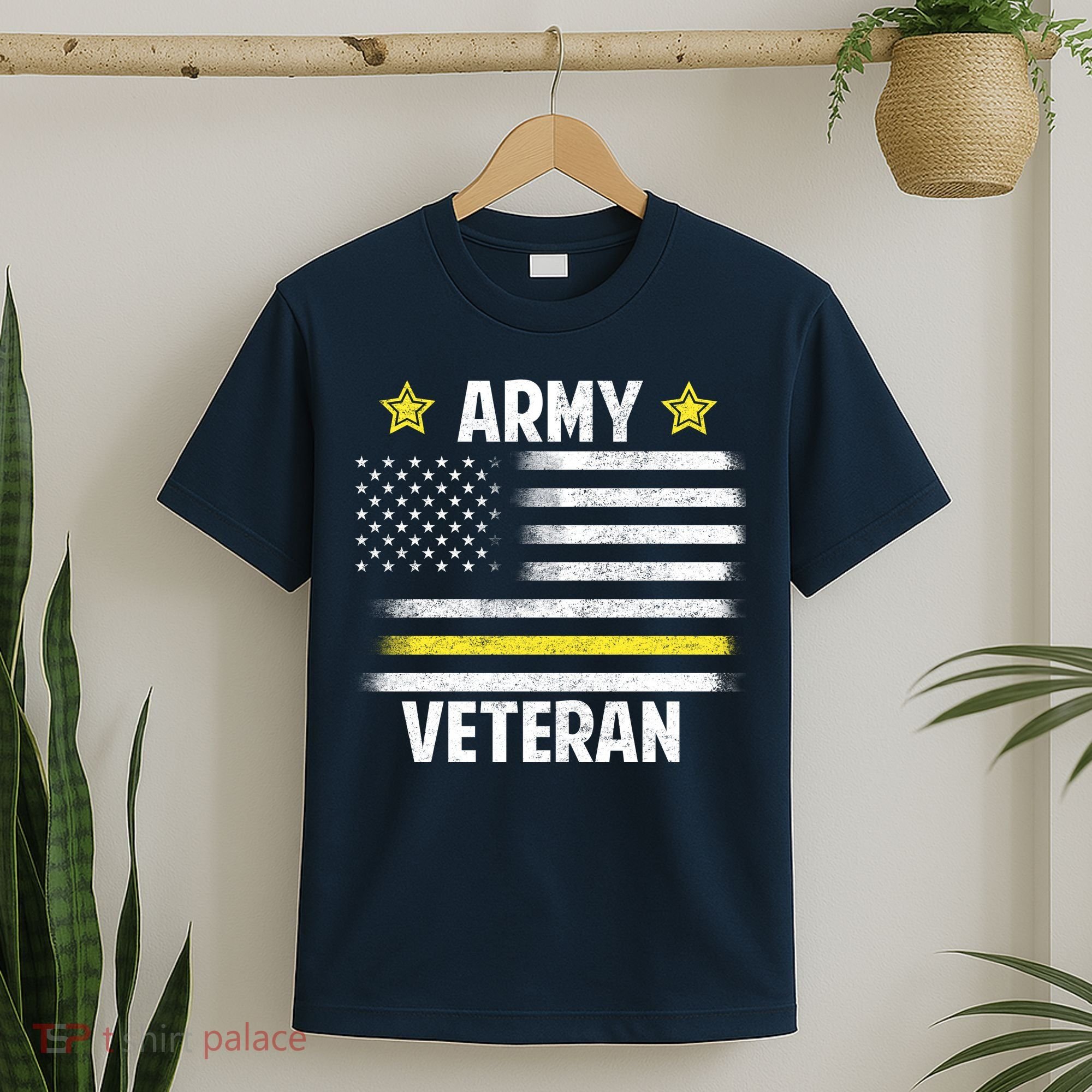 Army Veteran Flag T-Shirt