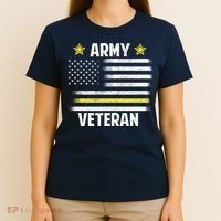 Army Veteran Flag T-Shirt thumb 4