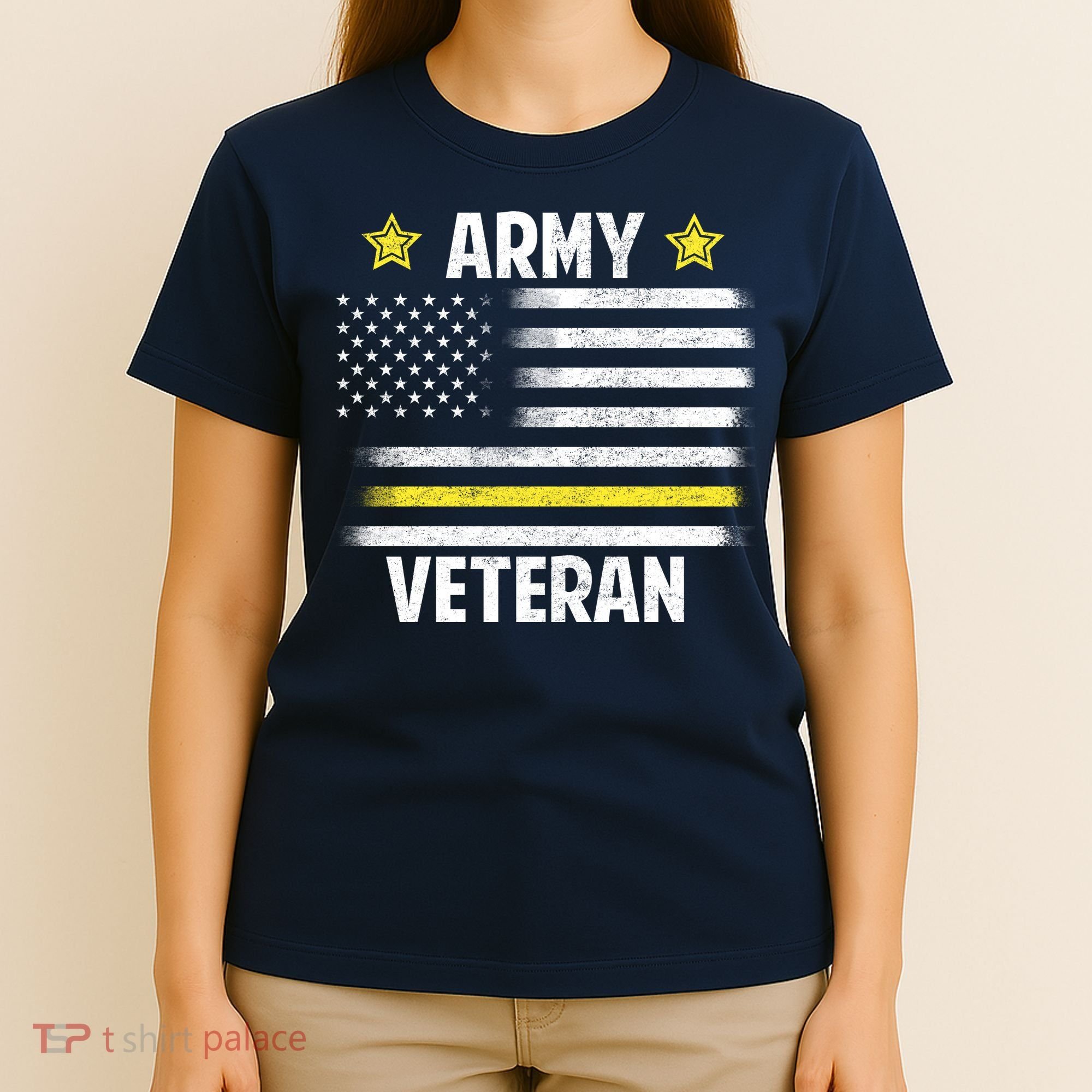 Army Veteran Flag T-Shirt