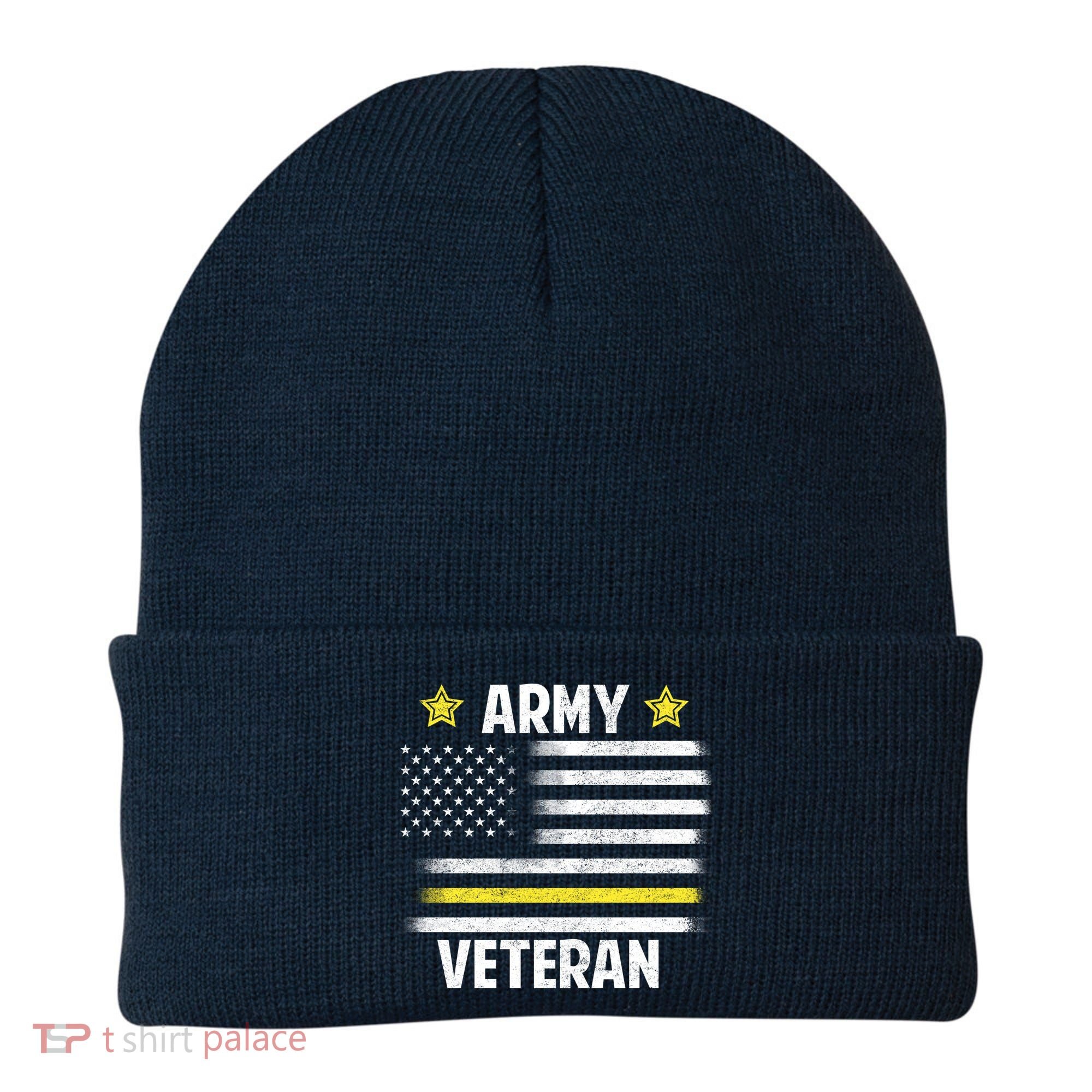 Army Veteran Flag Beanie