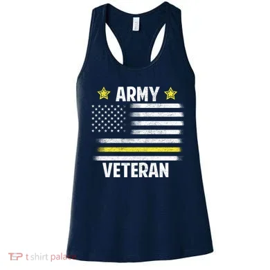 Army Veteran Flag Women's Tank Top