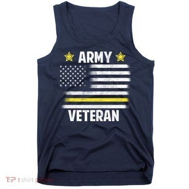 Army Veteran Flag Tank Top