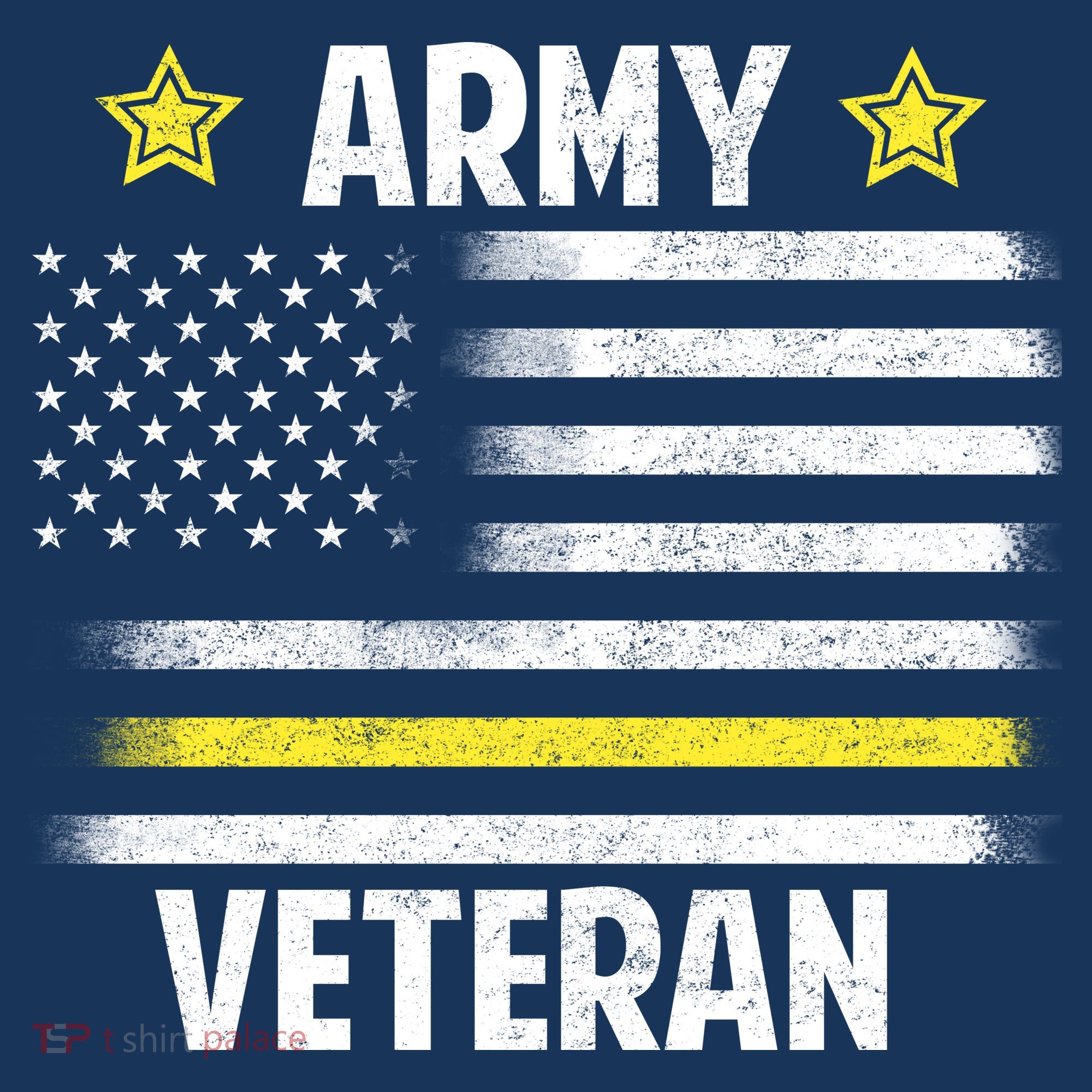 Army Veteran Flag Kids T-Shirt