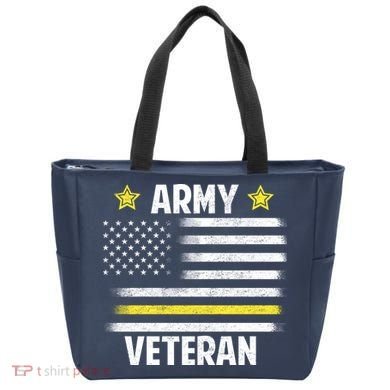 Army Veteran Flag Tote Bag