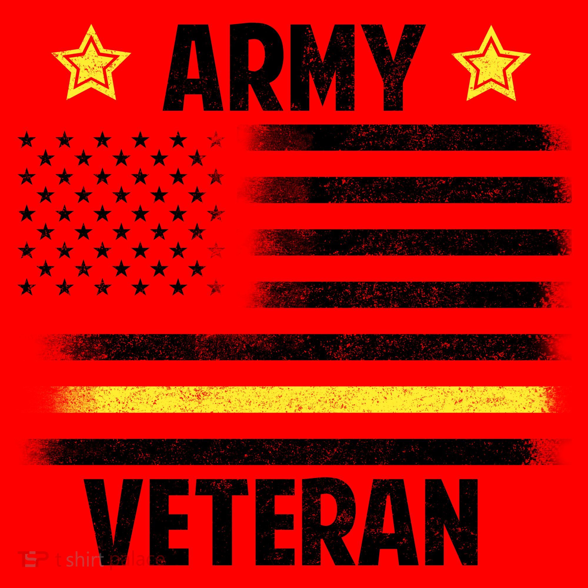 Army Veteran Flag Santa Hat