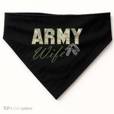 Army Wife USA-Made Doggie Bandana