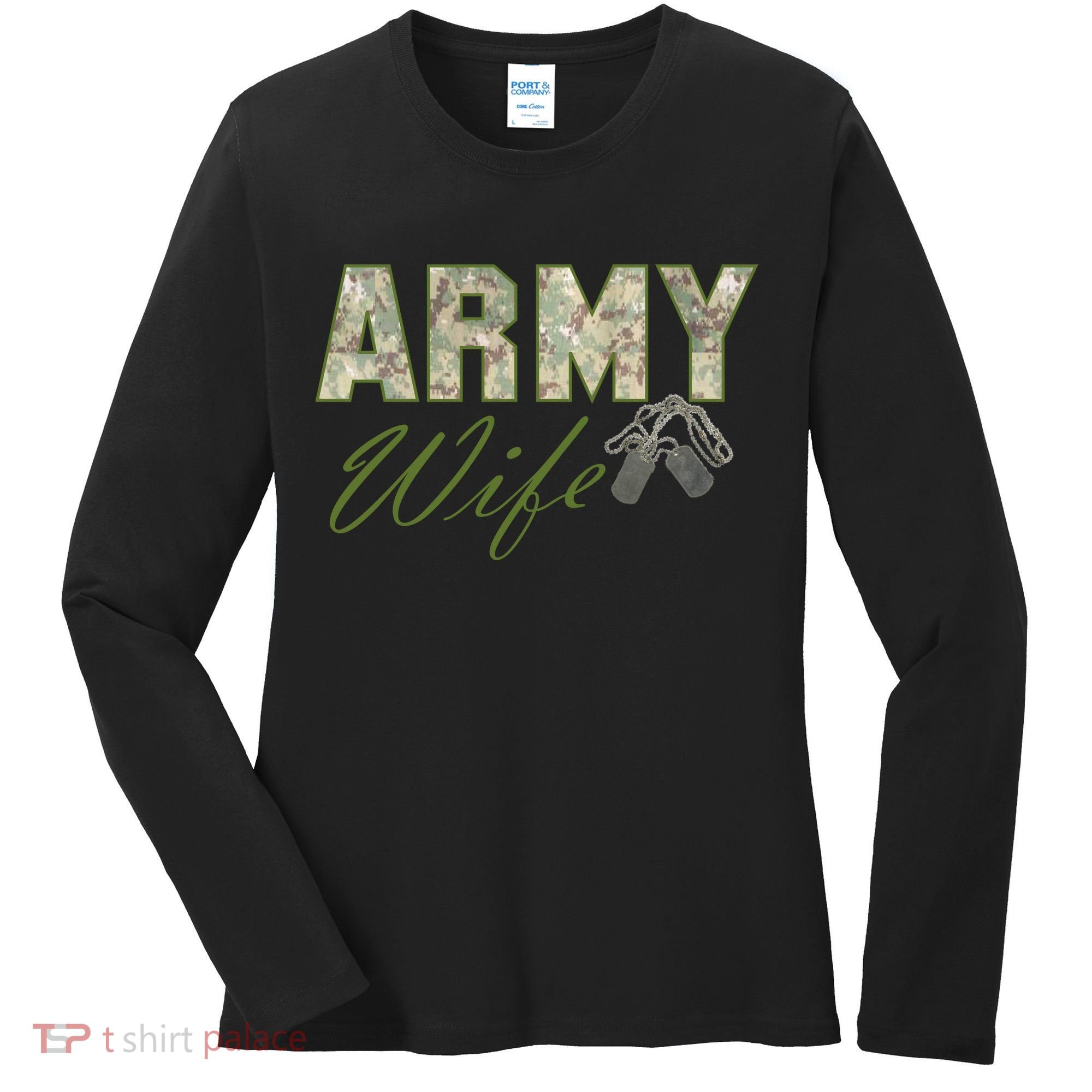 Army Wife Women's Long Sleeve Shirt