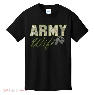 Army Wife Kids T-Shirt