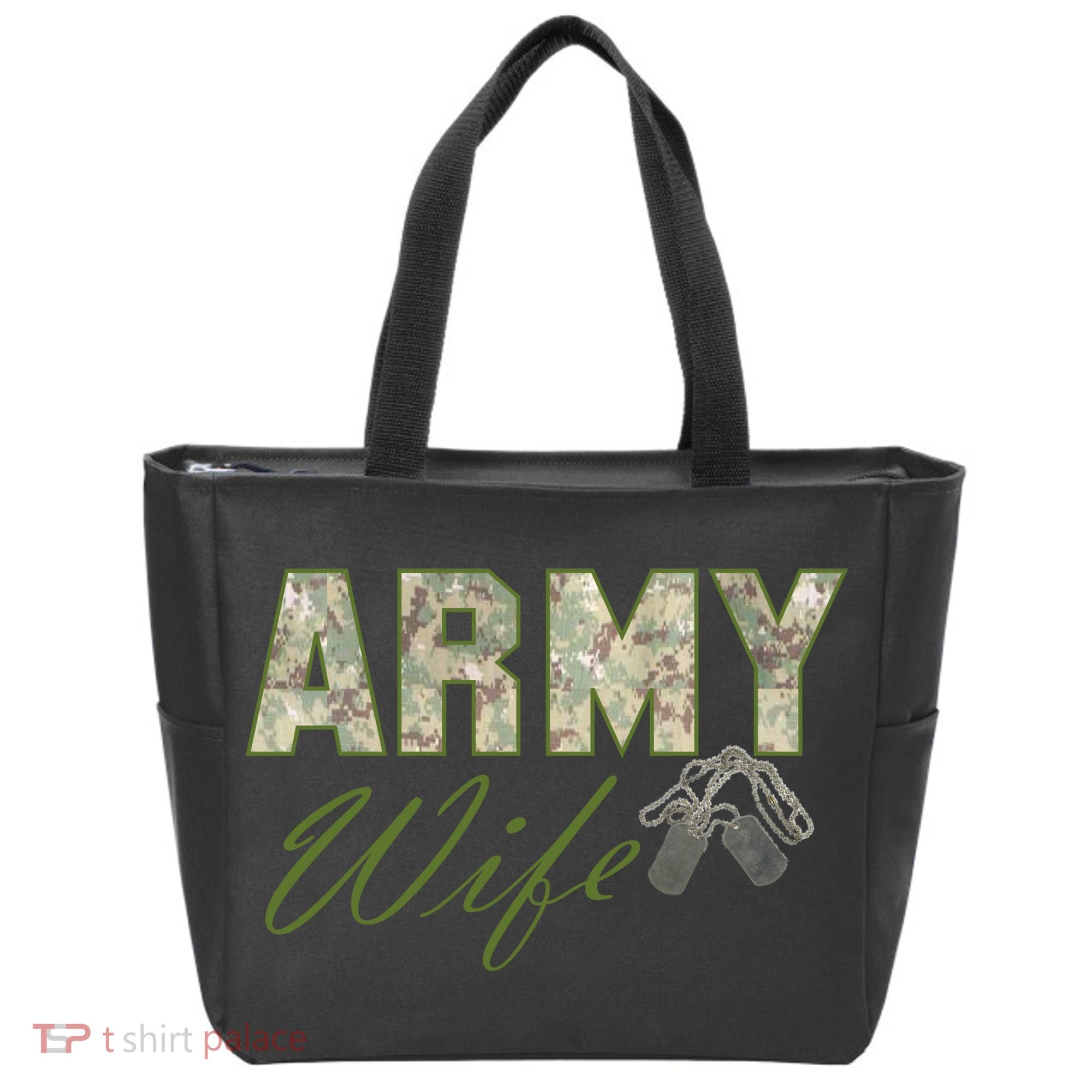 Army Wife Tote Bag