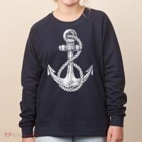 Anchor Rope Nautical Sailing Sail Sea Women's Sweatshirt thumb 0