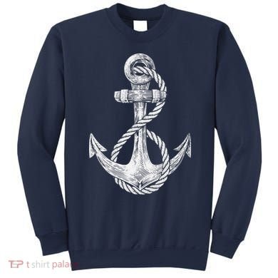 Anchor Rope Nautical Sailing Sail Sea Sweatshirt