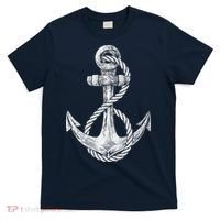 Anchor Rope Nautical Sailing Sail Sea T-Shirt thumb 0