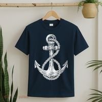 Anchor Rope Nautical Sailing Sail Sea T-Shirt thumb 2