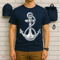 Anchor Rope Nautical Sailing Sail Sea T-Shirt thumb 6