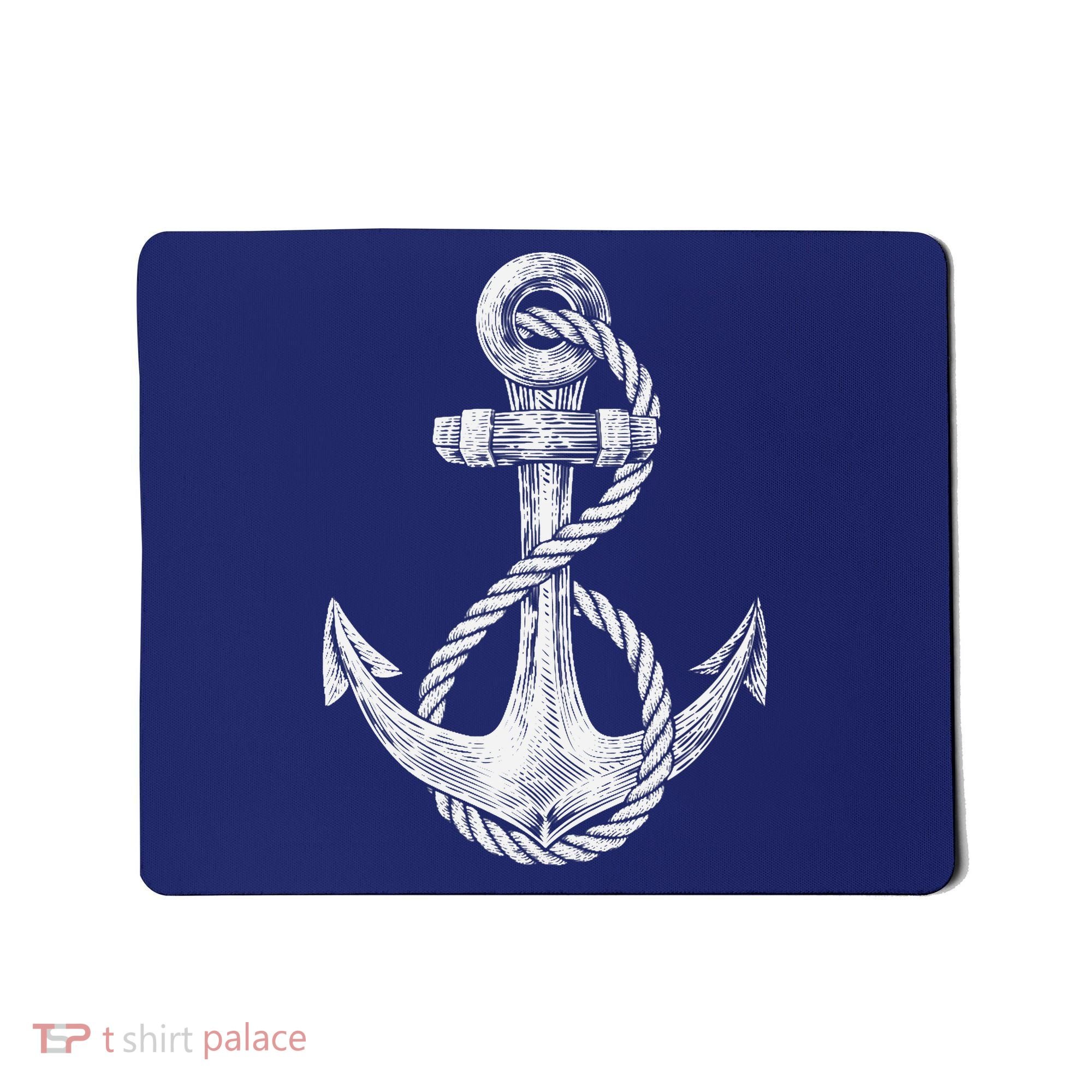 Anchor Rope Nautical Sailing Sail Sea Mousepad