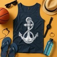 Anchor Rope Nautical Sailing Sail Sea Tank Top thumb 4