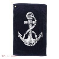 Anchor Rope Nautical Sailing Sail Sea Golf Towel thumb 0