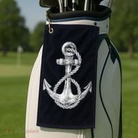 Anchor Rope Nautical Sailing Sail Sea Golf Towel thumb 2