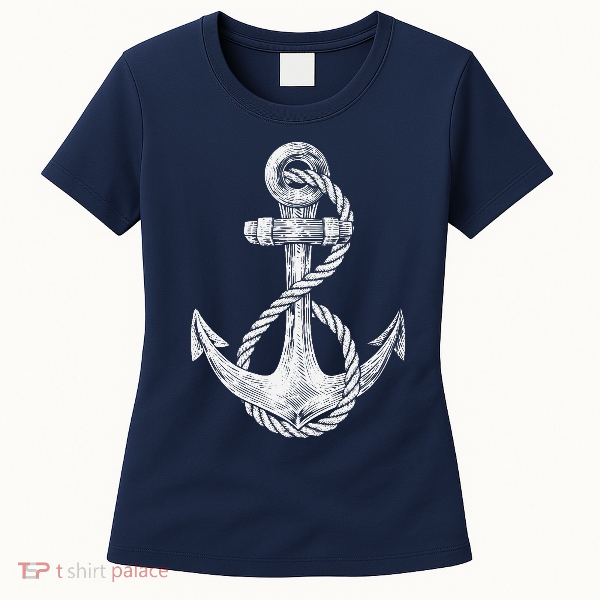 Anchor Rope Nautical Sailing Sail Sea Women's T-Shirt