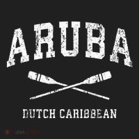 Aruba retro Nautical Paddles Sports Oars Golf Towel thumb 3